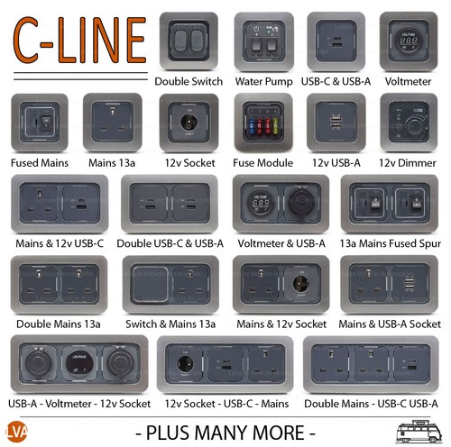 Line metal grey frame - metal,
