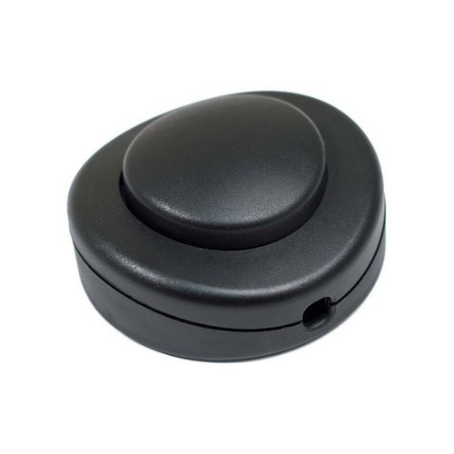 Line black push button foot - in,
