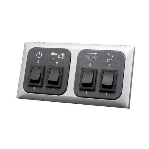 Silver line switch panel 12v - c-line,